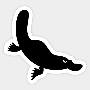Angry Animals - Platypus Sticker